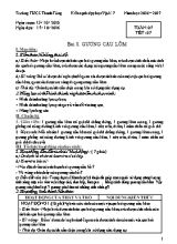 Giáo án Vật lý Lớp 7 - Tuần 7 - Năm học 2016-2017